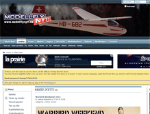 Tablet Screenshot of modellflynytt.no